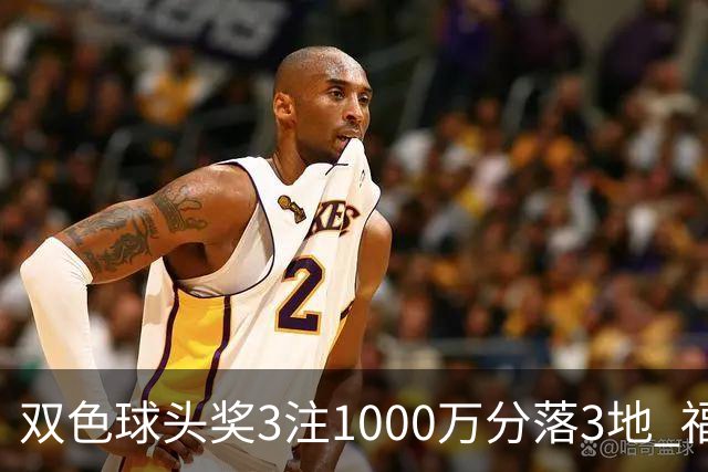 双色球头奖3注1000万分落3地 福运奖913万注